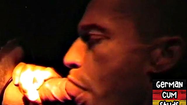 Gloryhole erman Stud Sucks Cock for Facial In Closeup