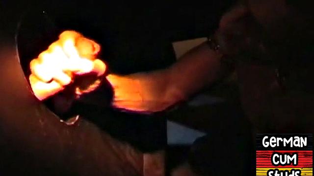 Gloryhole erman Stud Sucks Cock for Facial In Closeup