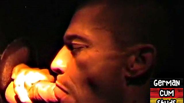 Gloryhole erman Stud Sucks Cock for Facial In Closeup