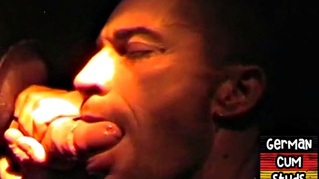 Gloryhole erman Stud Sucks Cock for Facial In Closeup