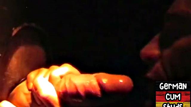 Gloryhole erman Stud Sucks Cock for Facial In Closeup