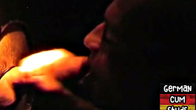 Gloryhole erman Stud Sucks Cock for Facial In Closeup