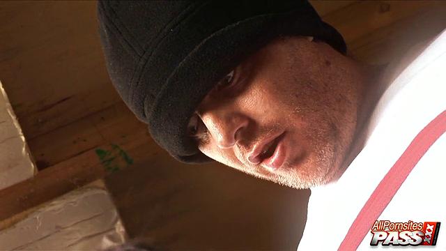 Busty twins take turns on cock