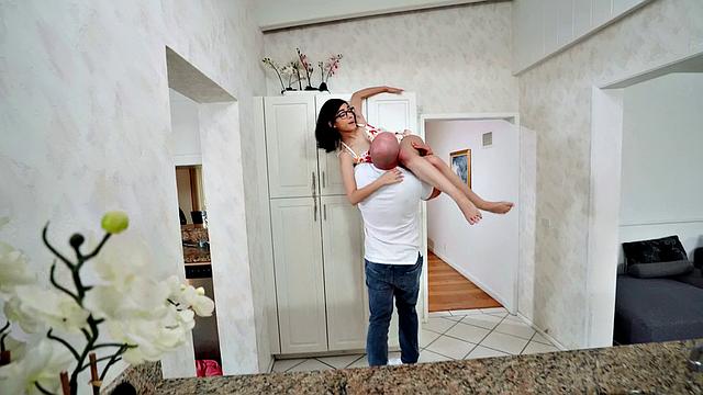 Naughty Nerd Loves Getting Pounded by a Big Dick in Glasses & Doggy Style