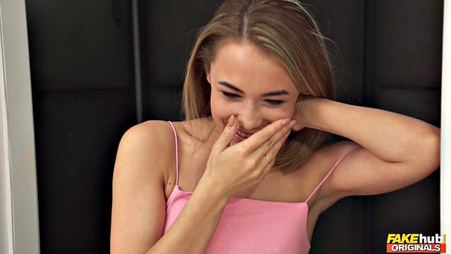 Late for College With a Hard-On