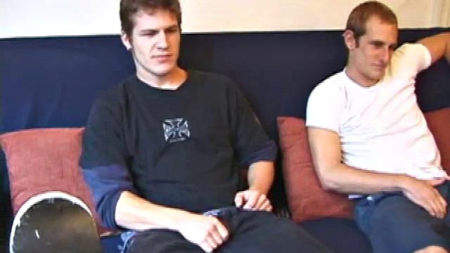Torque and Alex stroke side by side, tension rising as they both edge closer