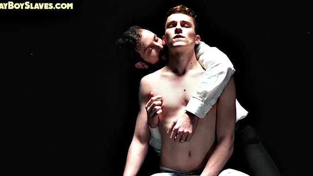 Dildo asstoyed 21yo subject rimmed by DILF