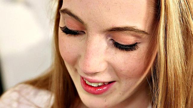 Flat Teen Kasey Cole Gets Facial From Her Teacher