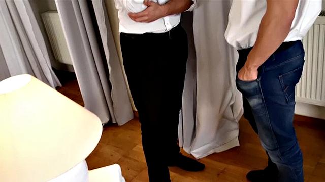 Latex Lucy in a Threesome!