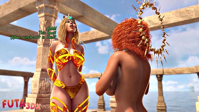 Futa3dX - FUTA GODDESSES OF LUST & POWER Fucking Hard - Comic