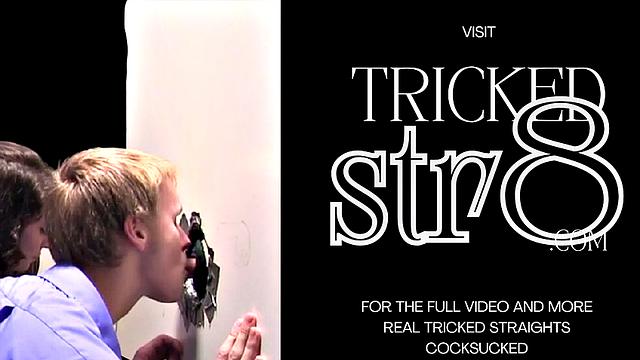 College sucked by twink gloryhole