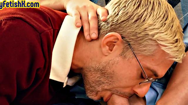 Big cock fisting gay bareback fucks bottom in church