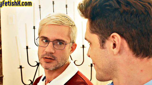 Big cock fisting gay bareback fucks bottom in church