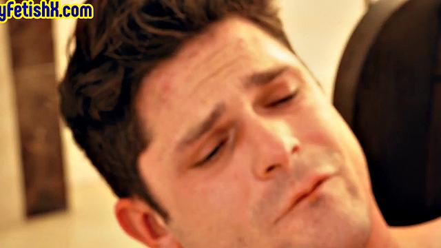 Big cock fisting gay bareback fucks bottom in church