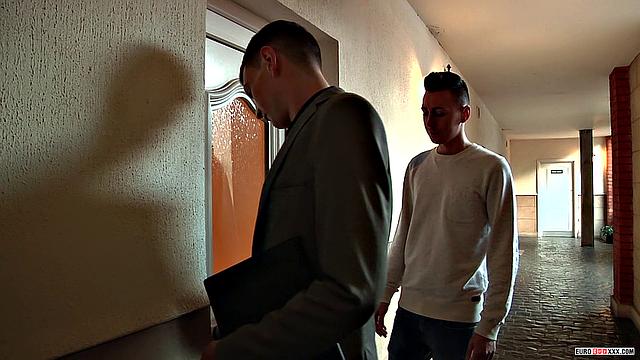 Scott shows Riley what he's packing and things get wild between the sheets