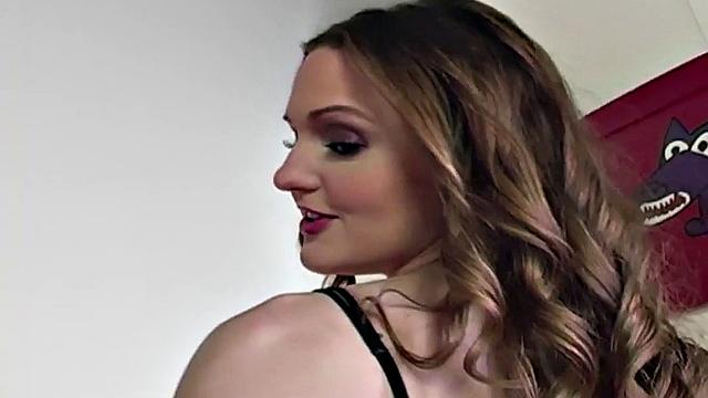 Big ass beauty sucking before fucked from behind