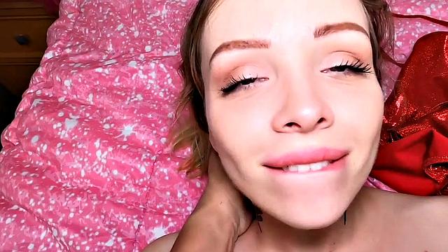 21yo stepdaughter POV nailed by deepthroated stepdaddy