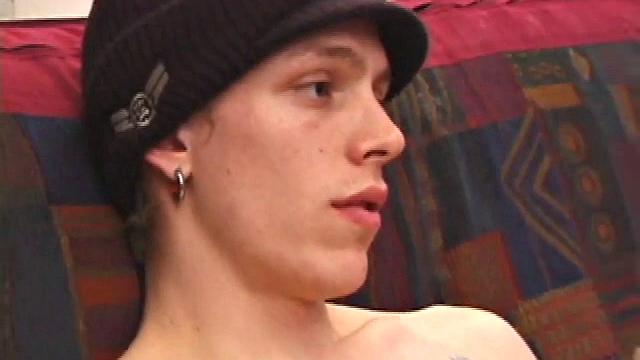 Torque and Shane are watching a movie and rubbing their bulges. Torque reaches over to feel Shane's package, before they strip off their shirts and tug down pants.