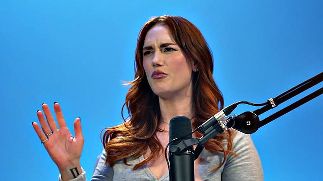 Solo chubby slut enjoys fingering her pussy after casting