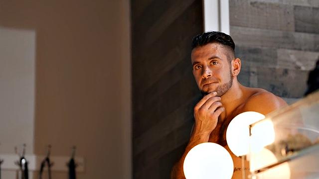 Small TS babe with small boobs barebacked at work