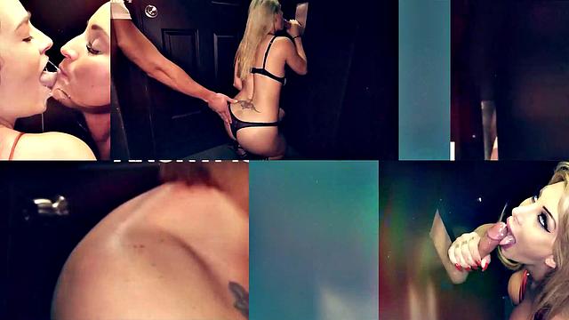 GloryholeSecrets - Blonde Experiences The Gloryhole For the 1st Time