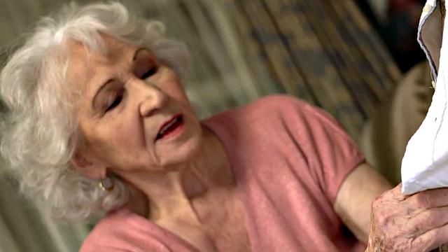 Sexy hairy granny fucked by big dick in wet pussy hole