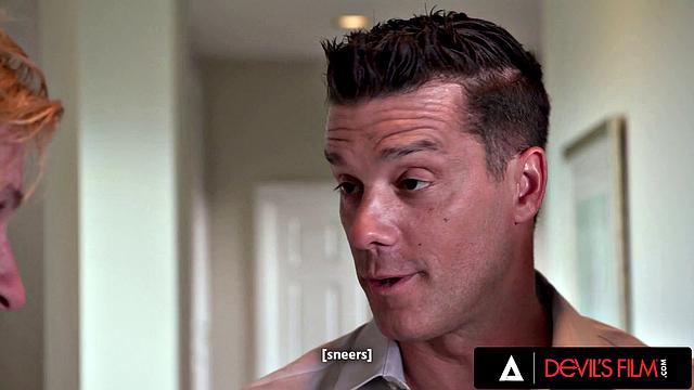 DEVILS FILM - Hot Black Babe Ana Foxxx Gets Served With Big Dick During Swingers Fuck