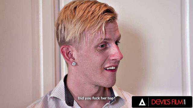 DEVILS FILM - Hot Black Babe Ana Foxxx Gets Served With Big Dick During Swingers Fuck