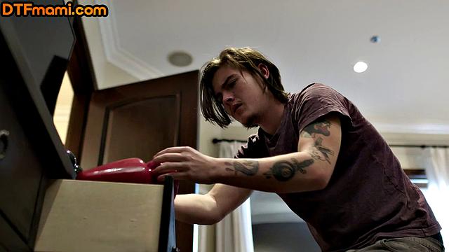 hairycunt busty MILF fucked by stud