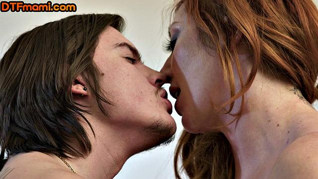 hairycunt busty MILF fucked by stud