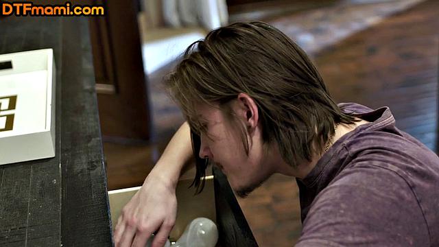 hairycunt busty MILF fucked by stud