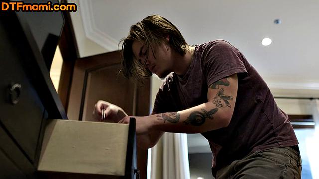 hairycunt busty MILF fucked by stud