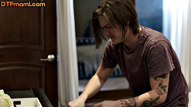 hairycunt busty MILF fucked by stud