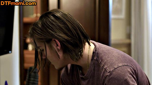 hairycunt busty MILF fucked by stud