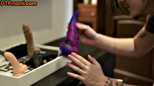 hairycunt busty MILF fucked by stud