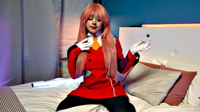 Sweet Anime Teen Fucked By A Real Man