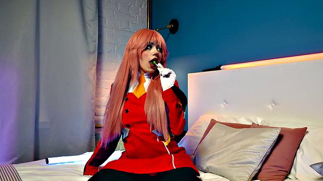 Sweet Anime Teen Fucked By A Real Man