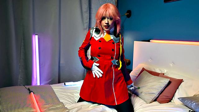 Sweet Anime Teen Fucked By A Real Man