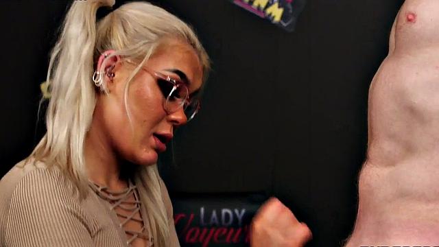 CFNM beauties love sucking cock while talking dirty