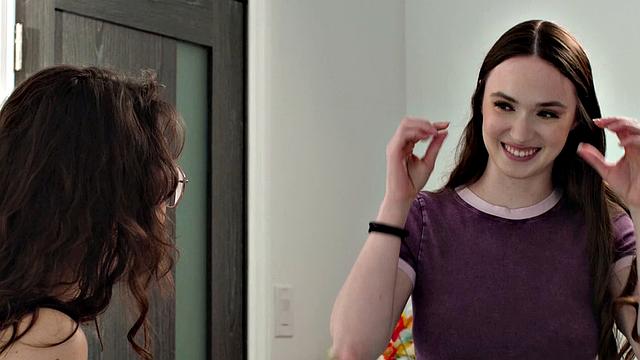 ADULT TIME - Liz Jordan CAUGHT Humping Roome Hazel Moore's Pillow, Sits On Her Face Instead!