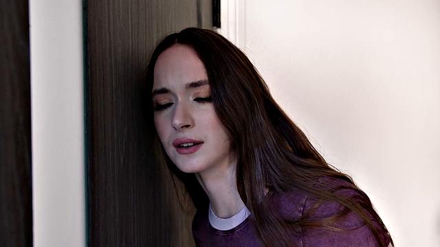 ADULT TIME - Liz Jordan CAUGHT Humping Roome Hazel Moore's Pillow, Sits On Her Face Instead!