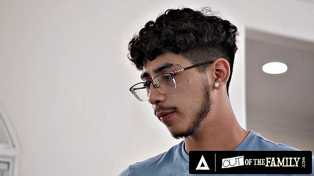 OUT OF THE FAMILY - Horny and Busty Stepmom Kenzie Taylor Gives Hot Titty Fuck To Teen Stepson