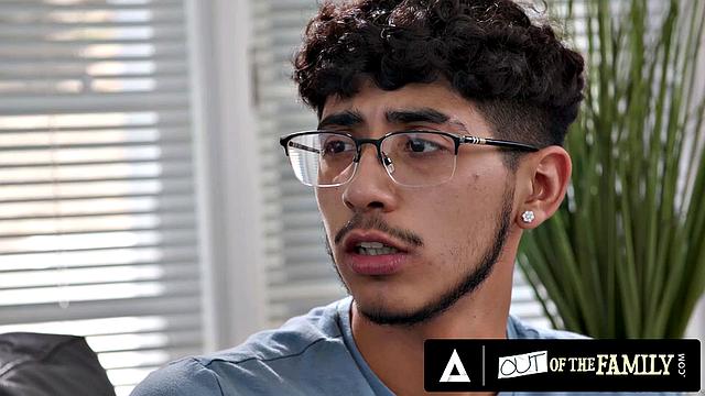 OUT OF THE FAMILY - Horny and Busty Stepmom Kenzie Taylor Gives Hot Titty Fuck To Teen Stepson