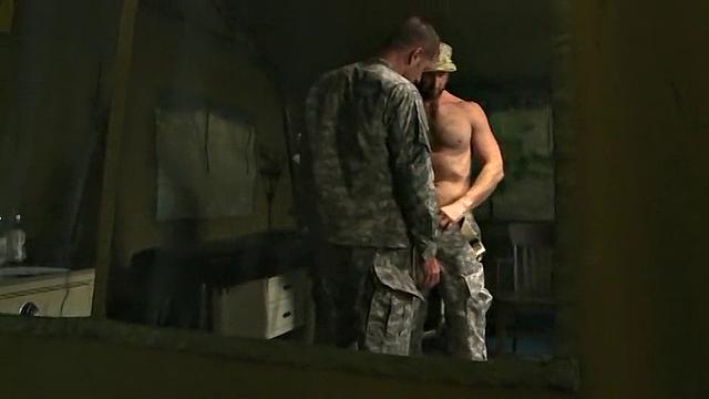 Soldier CJ Has A Cum Problem - Conner Habib, CJ Parker &amp; Andrew Justice
