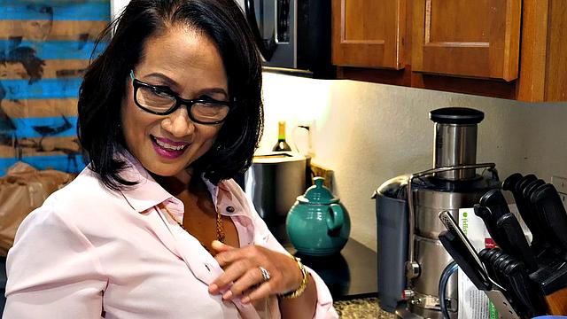 DP'd by her stepson and his buddy!