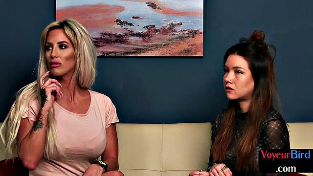 Naughty brits love to watch tugjob