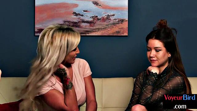 Naughty brits love to watch tugjob