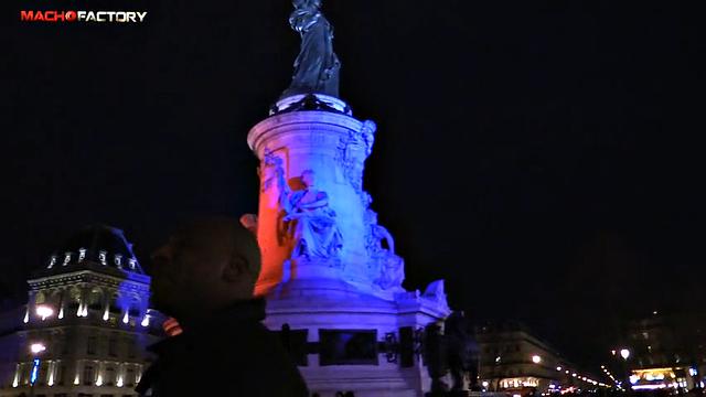 Interracial threesome in Paris - Blatino Fuck in Paris