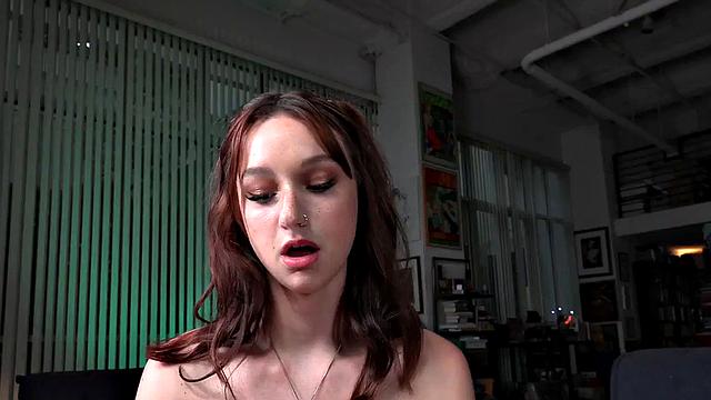 21yo wanking big-titted slut pleasing and dirty talking POV