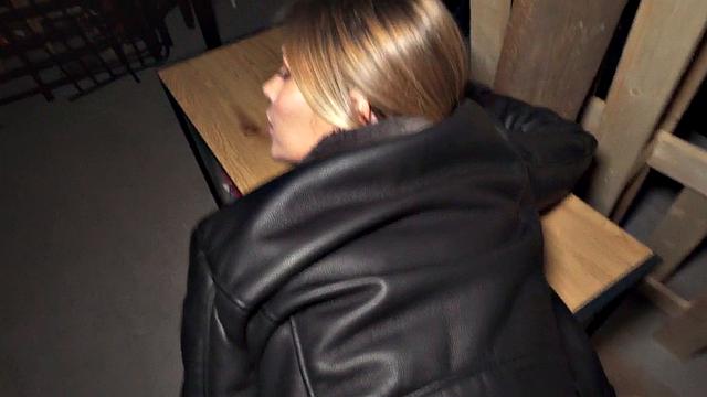 Public babe picked up and paid for fuck by sex agent